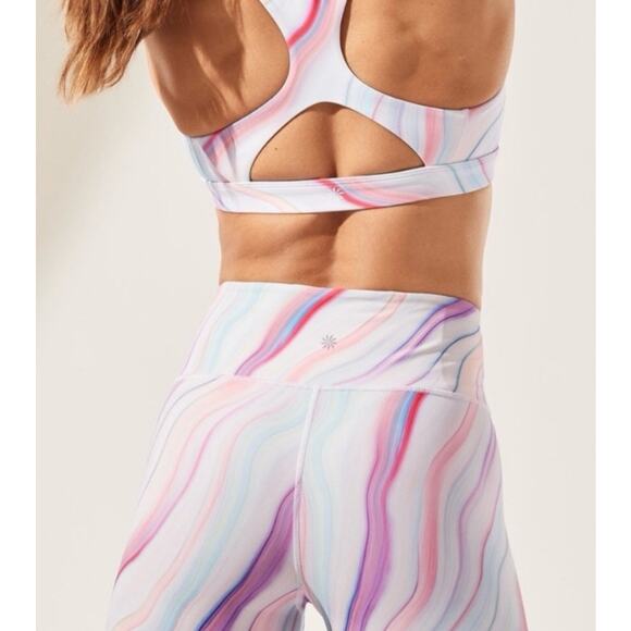 Athleta Biker Shorts High Rise Love Proudly 7” - Picture 2 of 8